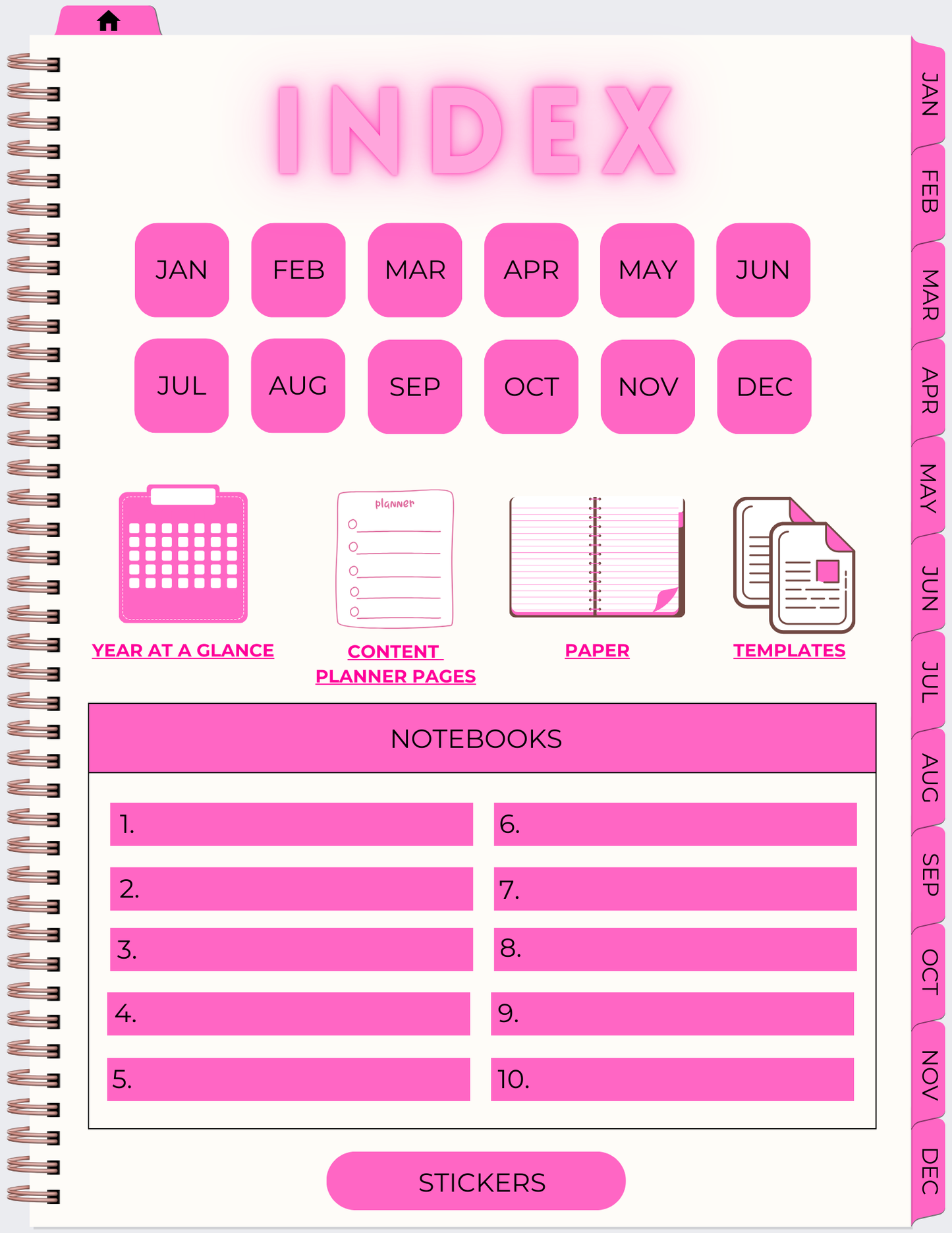 It Girl Business Planner
